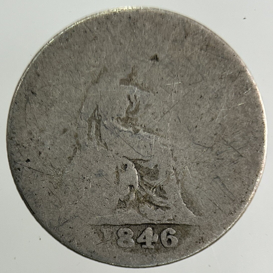 1846 Victoria Groat Four-Pence Silver Coin | Collectable Grade