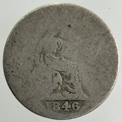 1846 Victoria Groat Four-Pence Silver Coin | Collectable Grade