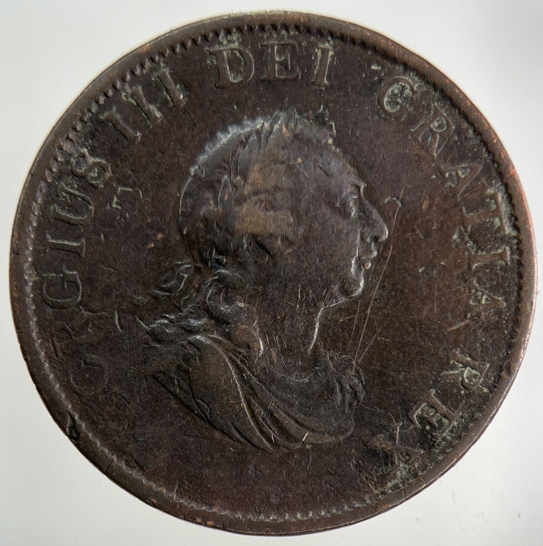 1799 George III 3rd Half-Penny Coin | Collectable Grade