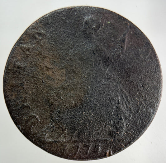 1775 George III 3rd Half-Penny Coin | Collectable Grade