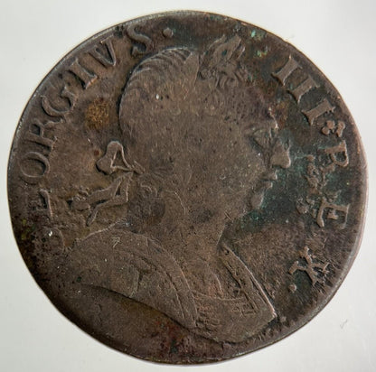 1775 George III 3rd Half-Penny Coin | Collectable Grade