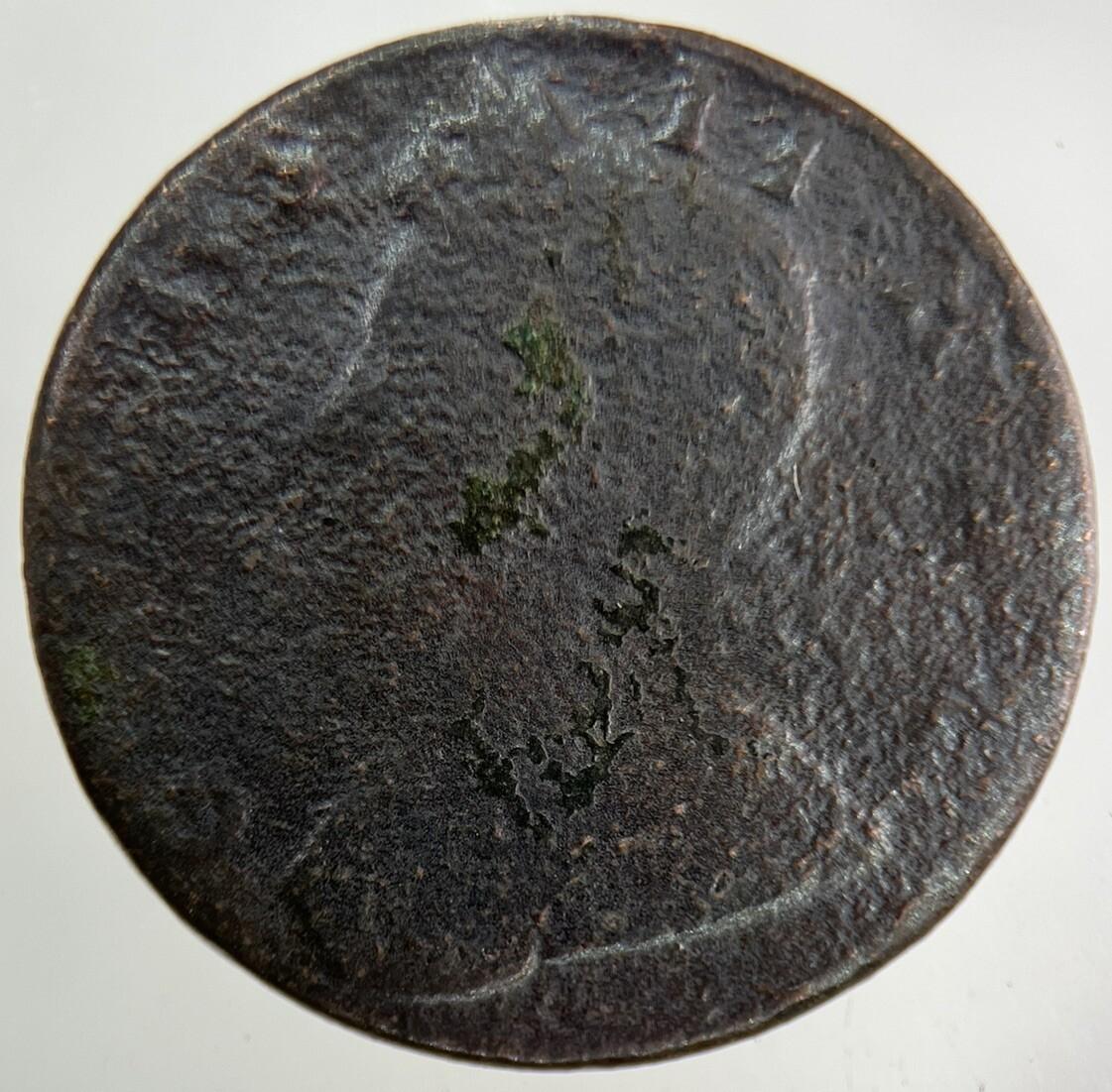 1734 George II 2nd Half-Penny Coin | Collectable Grade