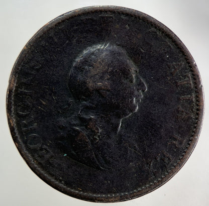 1799 George III 3rd Half-Penny Coin | Collectable Grade