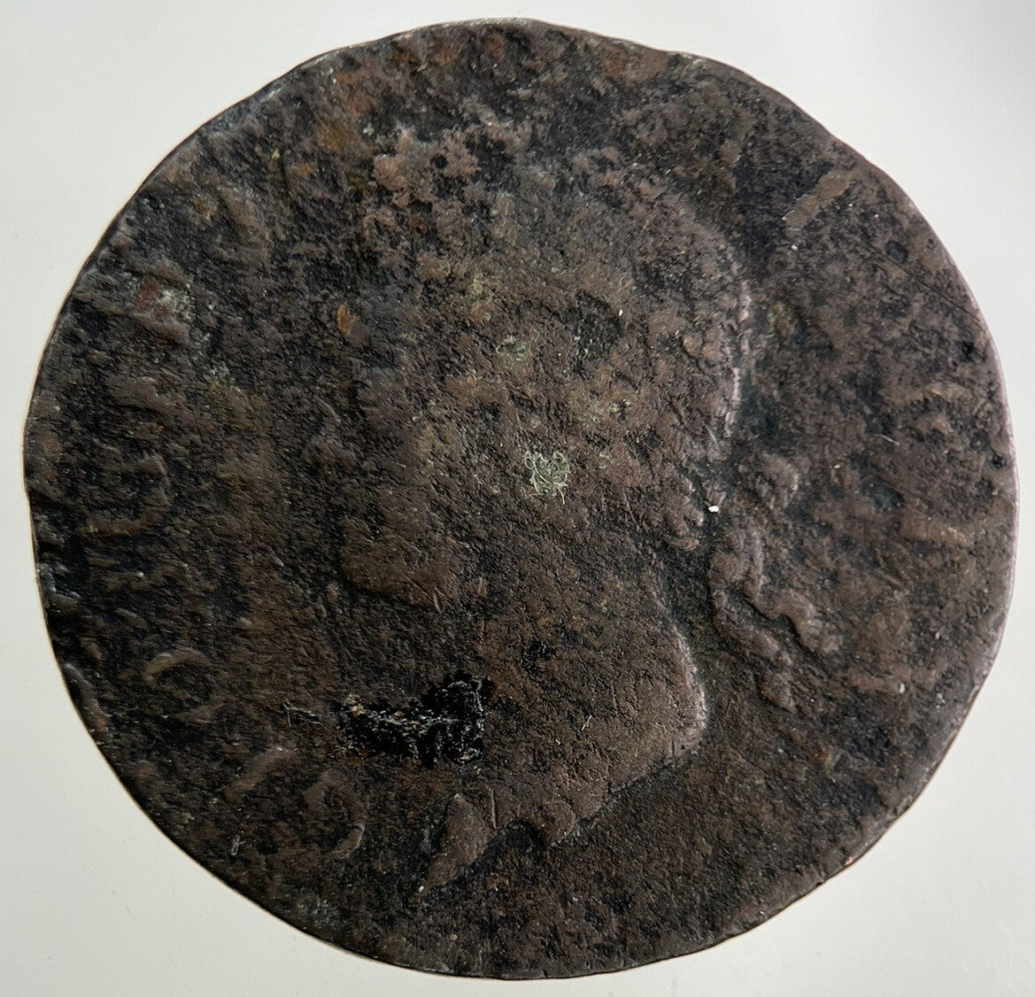 1745 Irish Half-Penny Coin | Collectable Grade