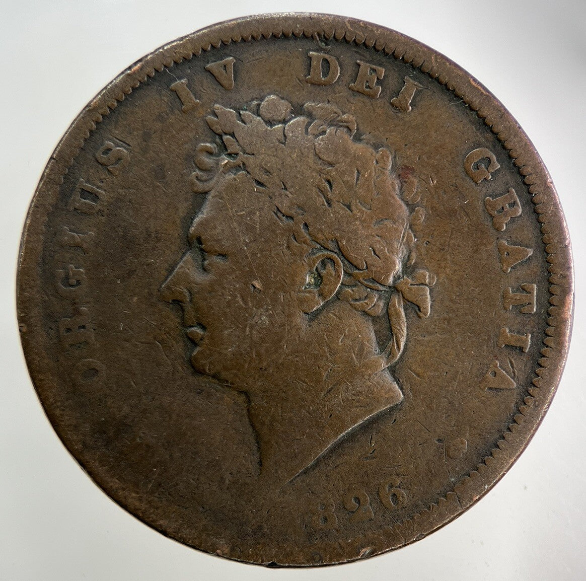 1826 George IV One Penny Coin | Collectable Grade