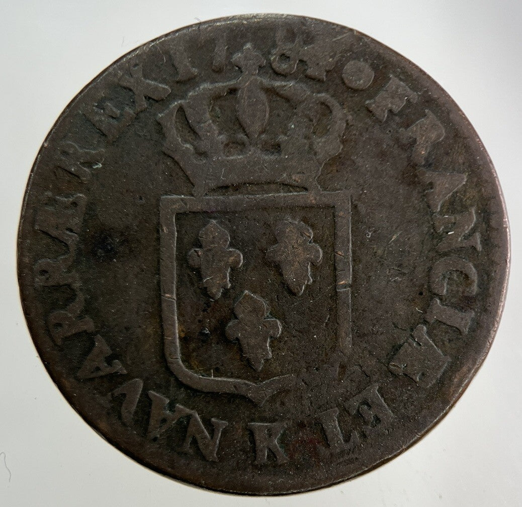 1784 France 1 Sol Coin | Collectable Grade