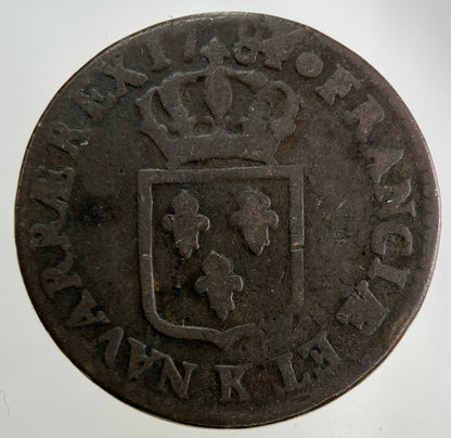1784 France 1 Sol Coin | Collectable Grade