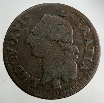 1784 France 1 Sol Coin | Collectable Grade