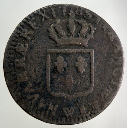 1785 France 1 Sol Coin | Collectable Grade