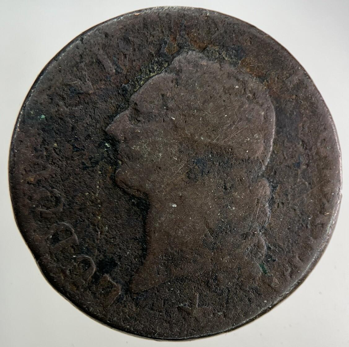 1785 France 1 Sol Coin | Collectable Grade
