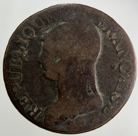 France 5 Cinq Centimes Lan’8 A Coin | Collectable Grade