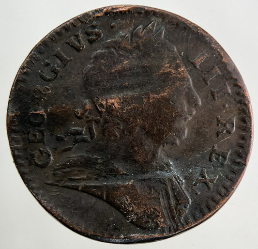 1773 George III 3rd Farthing Coin | Collectable Grade