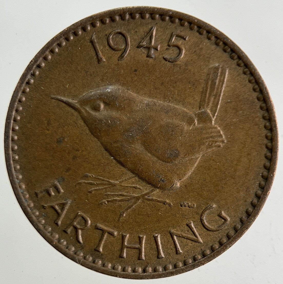 1945 George VI Farthing Coin | Fine Collectable Grade