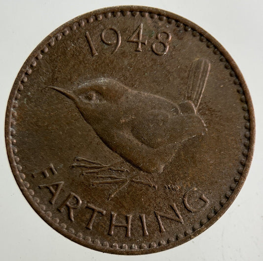 1948 George VI Farthing Coin | Fine Collectable Grade
