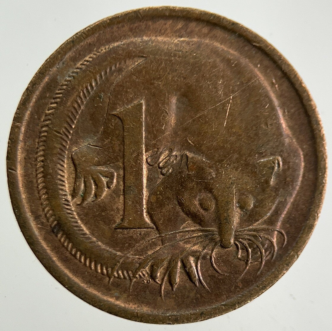1976 Australia 1 Cent Coin | Fine Collectable Grade