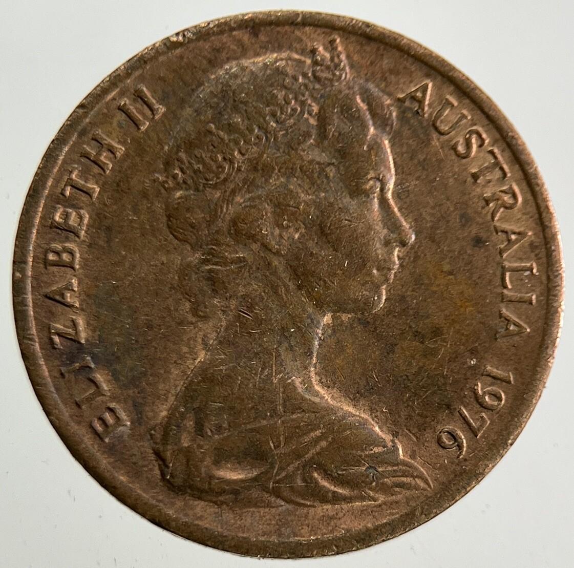 1976 Australia 1 Cent Coin | Fine Collectable Grade