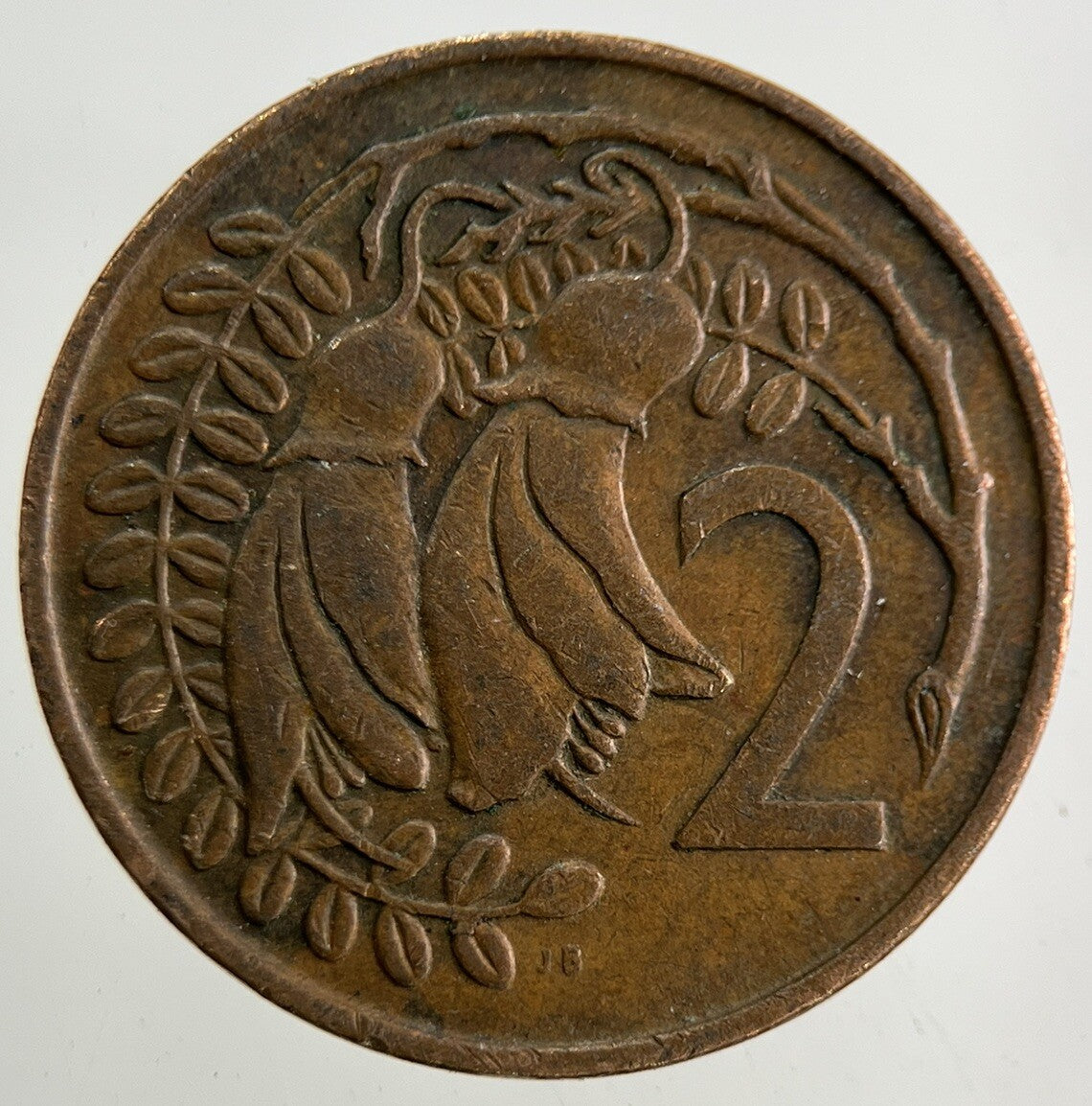 1967 New Zealand 2 Cents Coin | Fine Collectable Grade