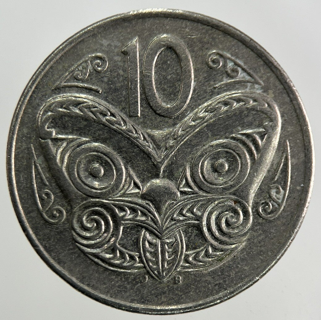 1989 New Zealand 10 Cents Coin | Fine Collectable Grade