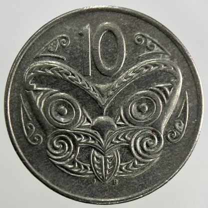 1989 New Zealand 10 Cents Coin | Fine Collectable Grade
