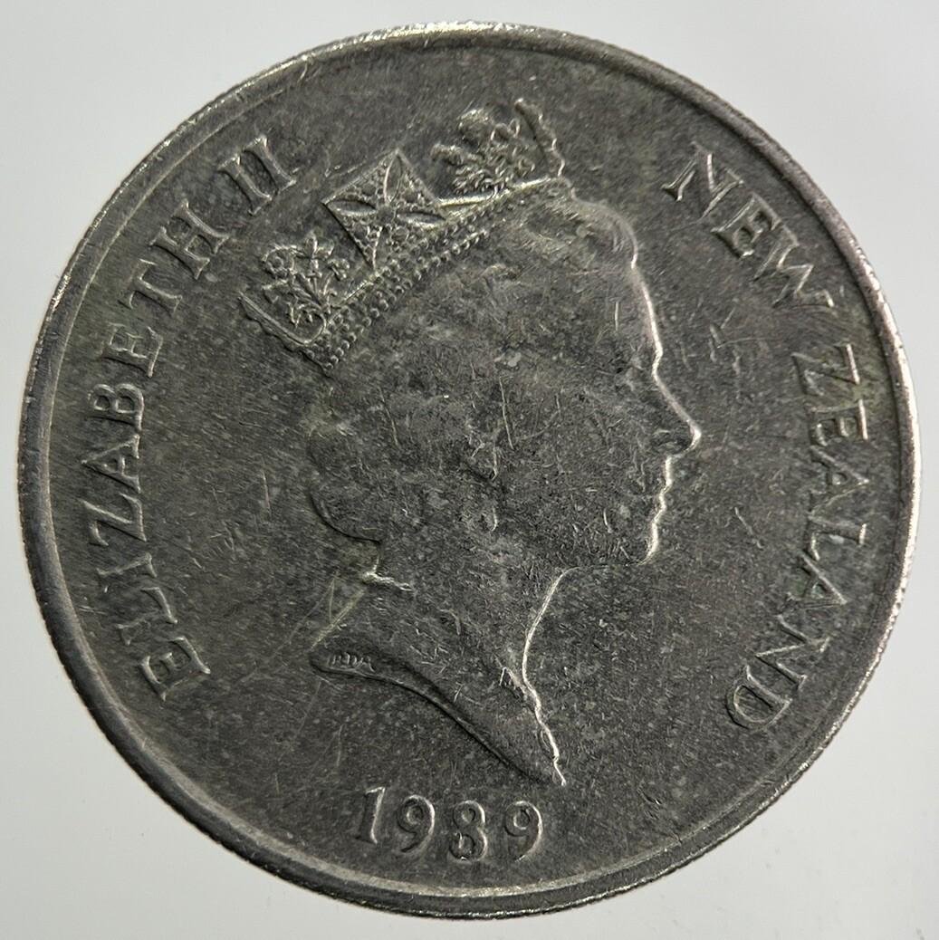 1989 New Zealand 10 Cents Coin | Fine Collectable Grade