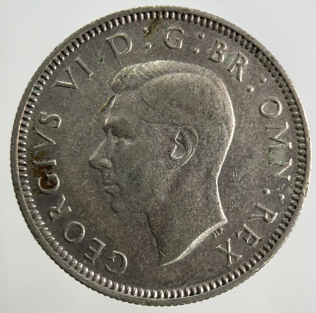 1942 George VI Shilling Silver Coin | Fine Collectable Grade