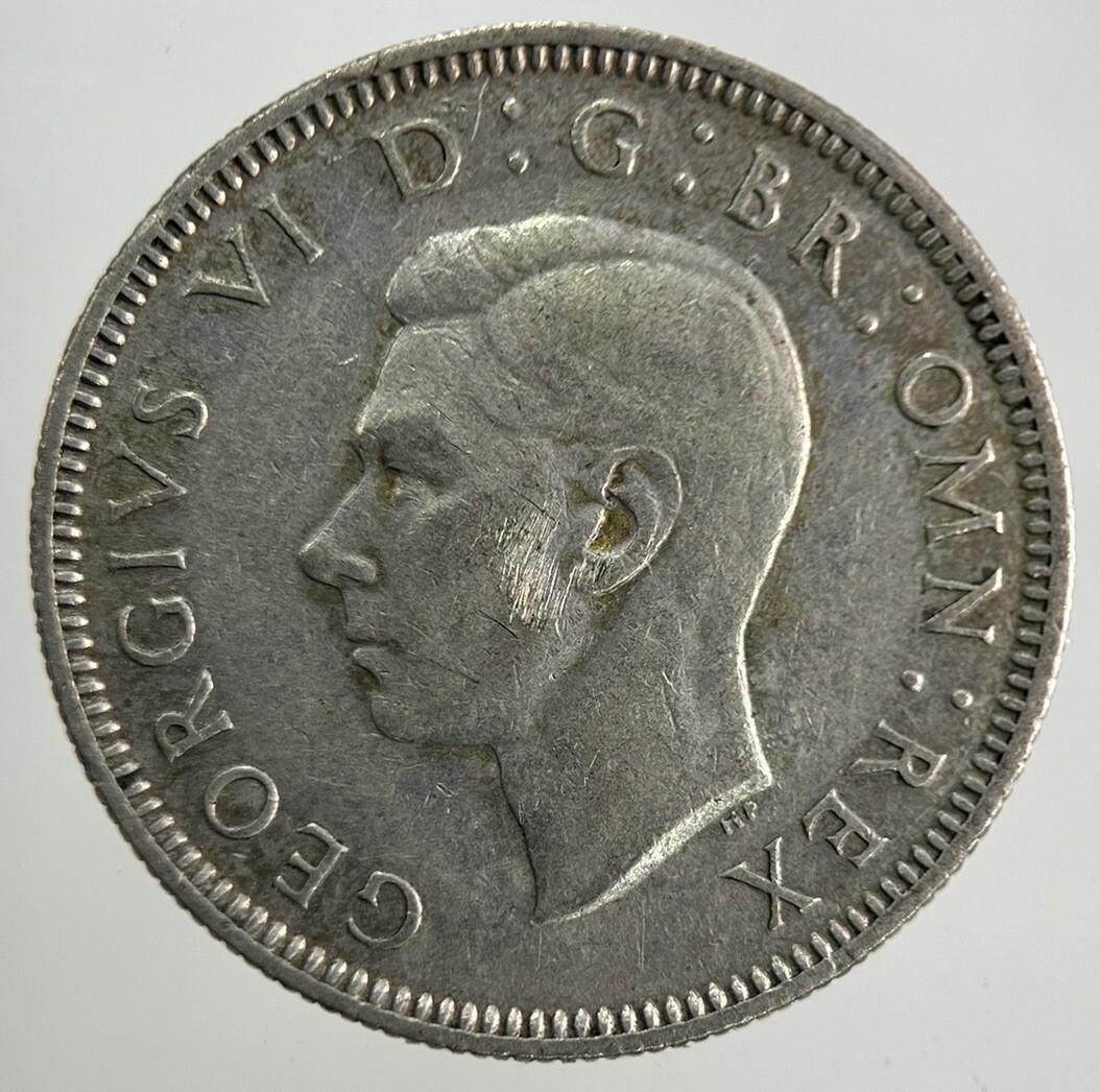 1944 George VI Shilling Silver Coin | Fine Collectable Grade