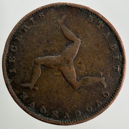 1839 Isle Of Man Farthing Coin | Collectable Grade