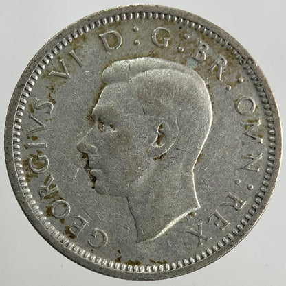 1946 George VI Sixpence Silver Coin | Fine Collectable Grade