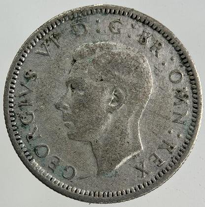 1946 George VI Sixpence Silver Coin | Fine Collectable Grade