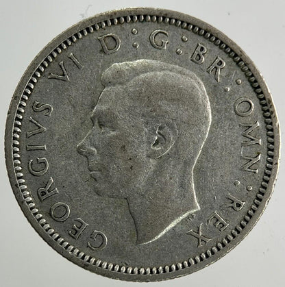 1941 George VI Sixpence Silver Coin | Fine Collectable Grade