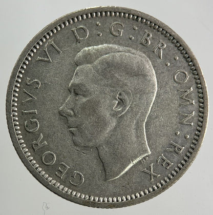 1941 George VI Sixpence Silver Coin | Fine Collectable Grade