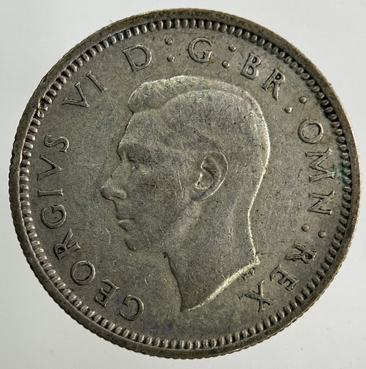 1940 George VI Sixpence Silver Coin | Fine Collectable Grade