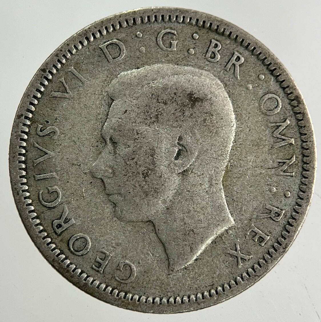 1944 George VI Sixpence Silver Coin | Fine Collectable Grade