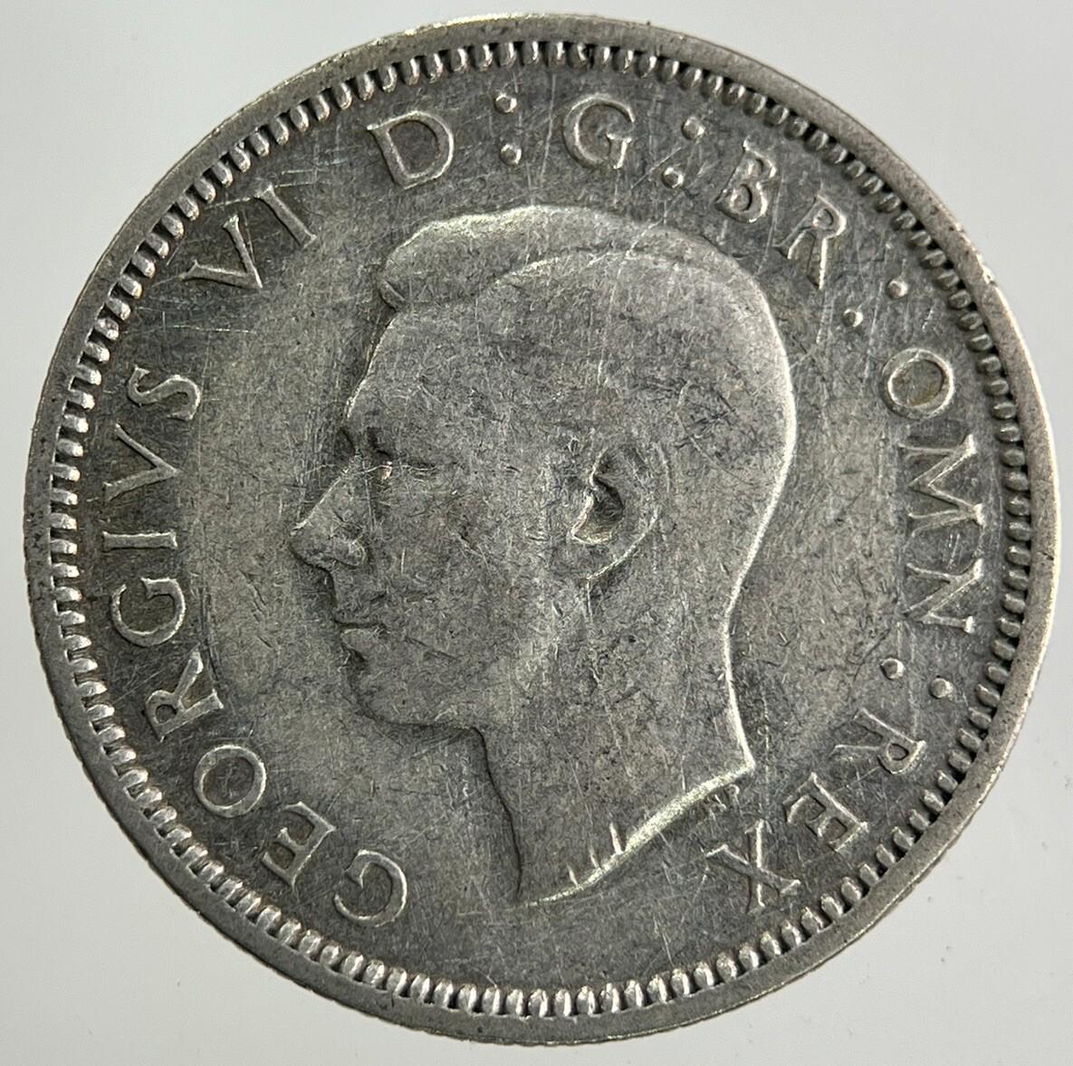 1942 George VI Sixpence Silver Coin | Fine Collectable Grade