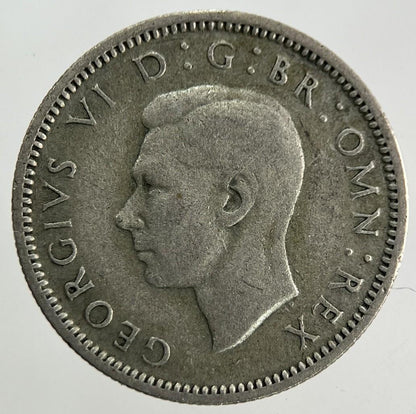 1945 George VI Sixpence Silver Coin | Fine Collectable Grade
