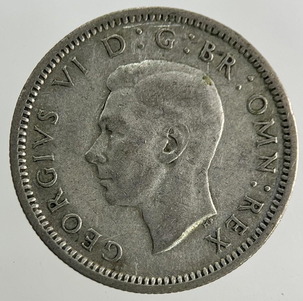 1943 George VI Sixpence Silver Coin | Fine Collectable Grade