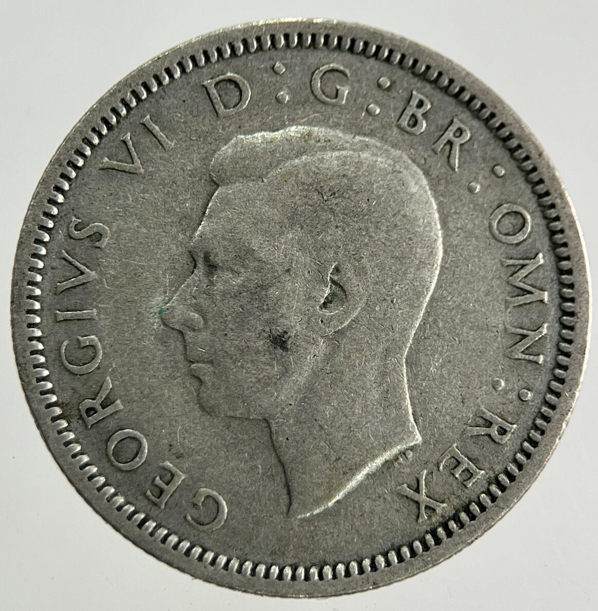 1939 George VI Sixpence Silver Coin | Fine Collectable Grade