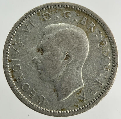 1941 George VI Sixpence Silver Coin | Fine Collectable Grade