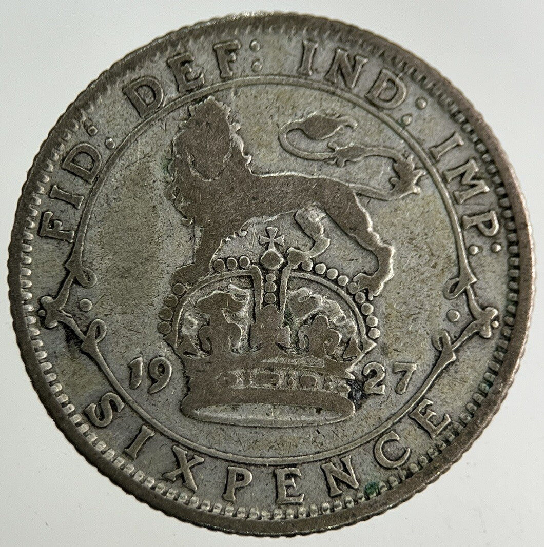 1927 George V Sixpence Silver Coin | Collectable Grade