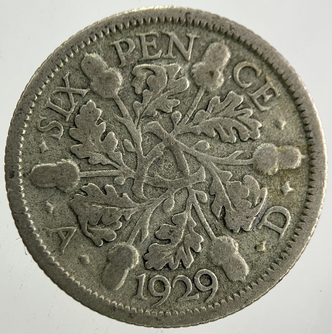 1929 George V Sixpence Silver Coin | Collectable Grade