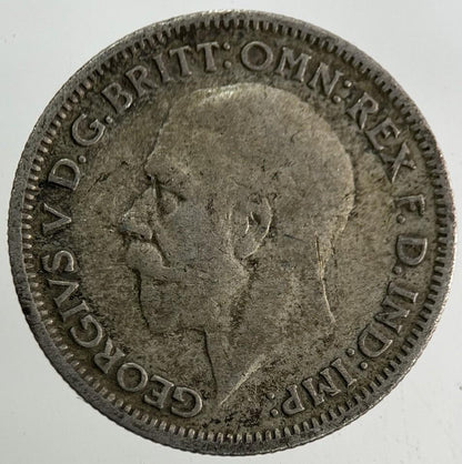 1933 George V Sixpence Silver Coin | Collectable Grade