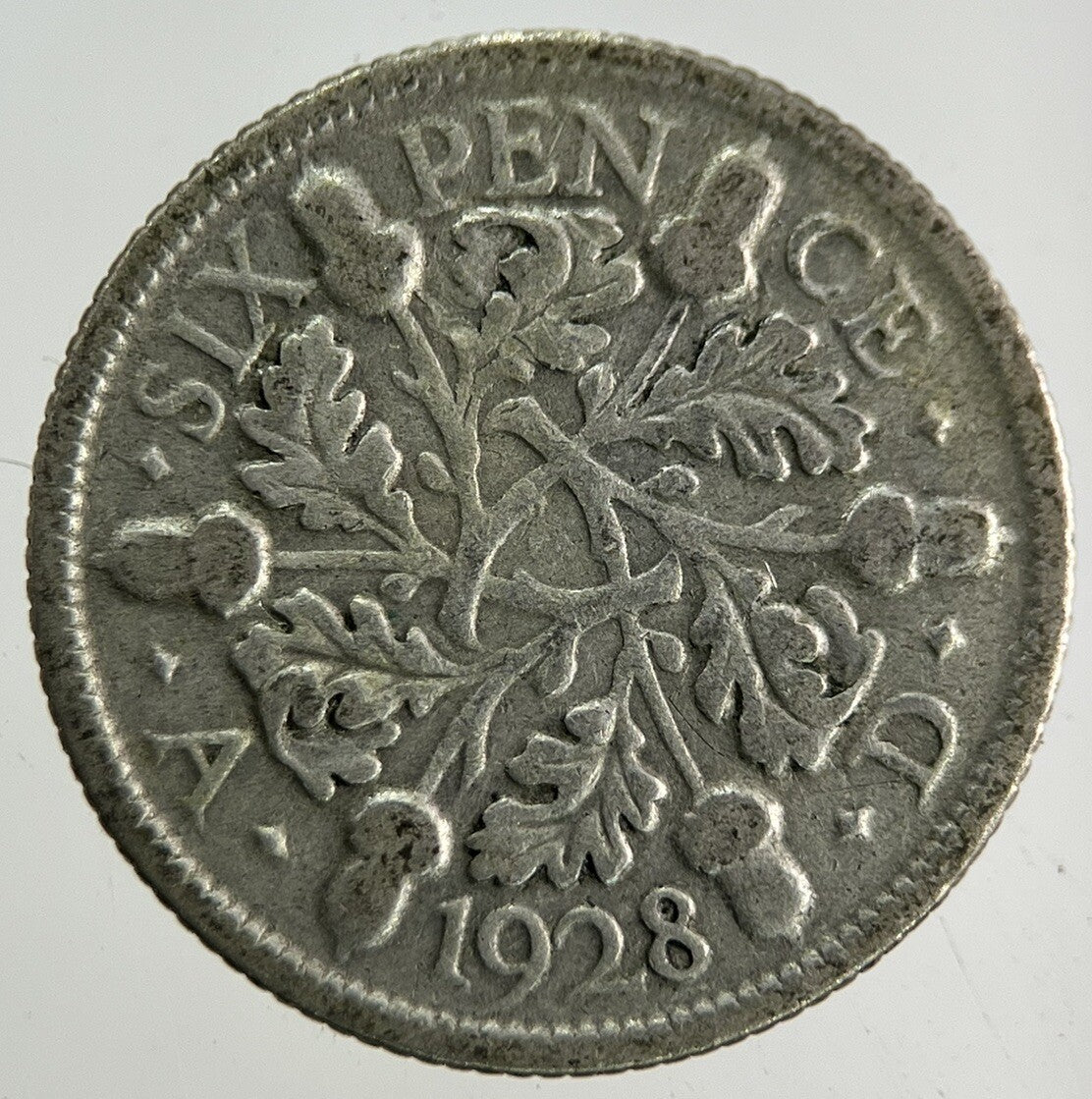 1928 George V Sixpence Silver Coin | Collectable Grade