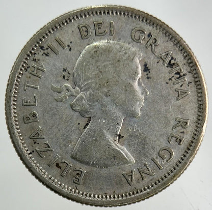1960 Canada 25 Cents Silver Coin | Collectable Grade