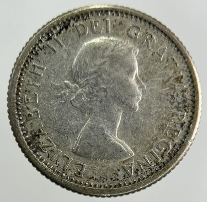 1961 Canada 10 Cents Silver Coin | Collectable Grade