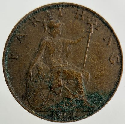 1922 George V Farthing Coin | Fine Collectable Grade