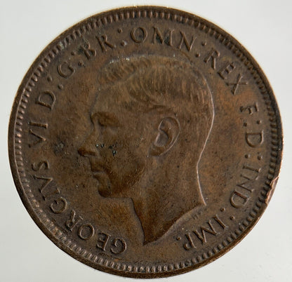 1945 George VI Wren Farthing Coin | Very High Grade