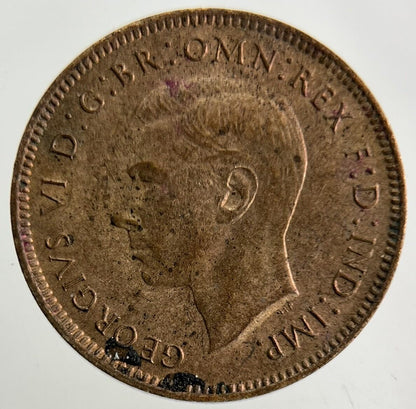 1948 George VI Wren Farthing Coin | Very High Grade