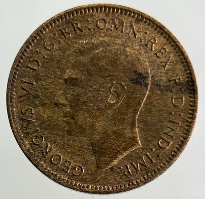 1947 George VI Wren Farthing Coin | Fine Collectable Grade