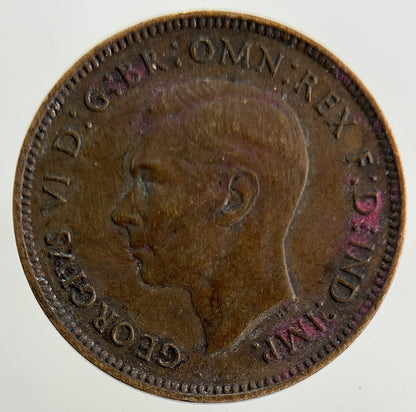 1939 George VI Wren Farthing Coin | Fine Collectable Grade