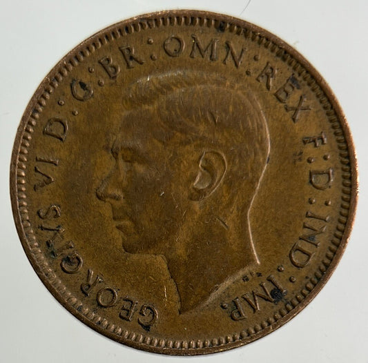 1944 George VI Wren Farthing Coin | Fine Collectable Grade